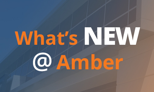 What's new at Amber - August 2018